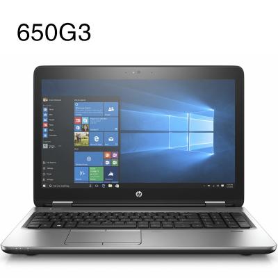 China US layout keyboard suitable for 650G3 15.6 inch laptop 6th generation second hand wholesa Intel Core i5 portable lightweight commercial home laptop for sale