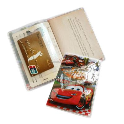 China Personalized Custom PVC Passport Holder Wallet, Personalized Plastic Vinyl Passport Card Cover for sale