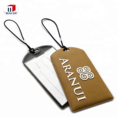 China Gifts/Business Advertising/Souvenir Factory Supplier Cheap Custom PVC Luggage Tag,Rubber PVC Travel Bag Tag for sale