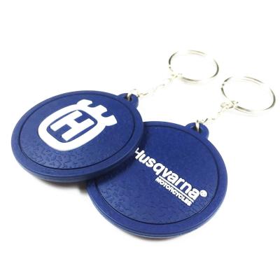 China Promotion / Advertising Custom Promotion Gift Rubber Key Holder , PVC Plastic Rubber Key Ring Tag for sale