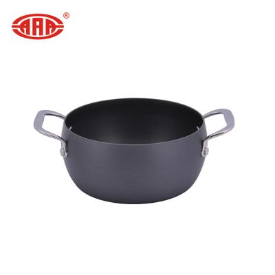 China Factory direct sale viable soup aluminum non-stick pot for sale