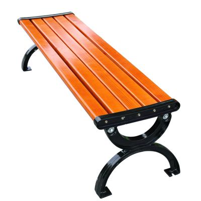 China Modern Cast Iron Wooden Benches Modern Park Bench for sale