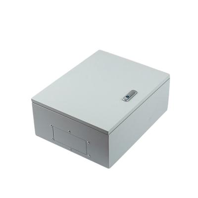 China IP65 Outdoor Steel Network Cabinet Enclosure Stainless Steel Waterproof Electric Meter Box for sale