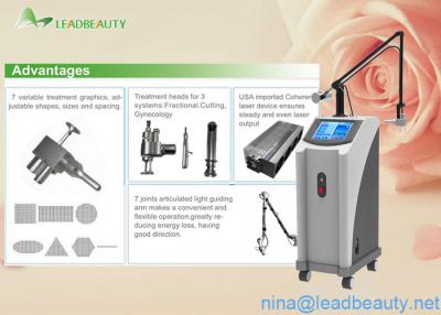 China Fractional CO2 laser skin care/ skin resurfacing/wrinkle removal/Vaginal tightening for sale