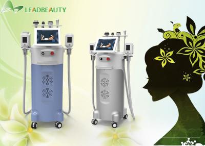 China Cryo / Cavitation / RF multi-functional cryo lipolysis beauty mahcine for sale