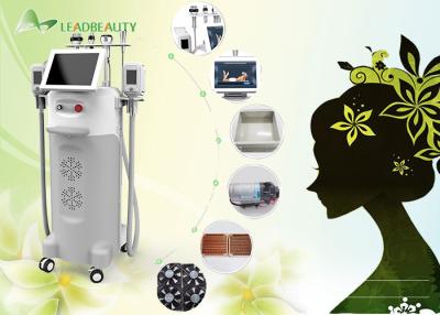 China 5 Big heads Cavitation+ RF+ Vacuum cryolipolysis slimming machine for sale