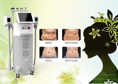 China Multi-functional Cavitation+ RF+ Vacuum Cryolipolysis weight reduction beauty machine for sale