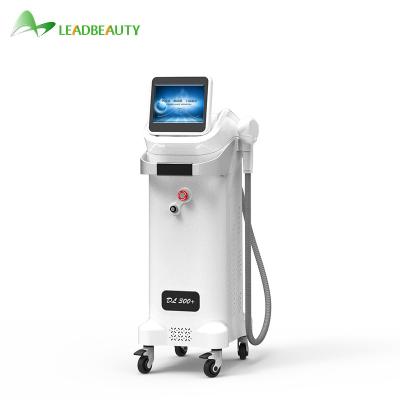 China Most comfortable 808+ice and Thriple wavelength hair removal machine for sale