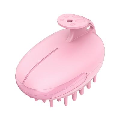 China Portable Rechargeable Electric Head Hair Scalp Massager Shampoo Brush for sale