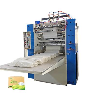 China Automatic Household Tissue Paper Production CE Certificate V Fold Facial Tissue Hand Towel Paper Making Machine for sale