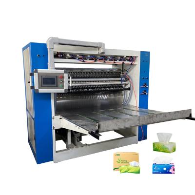 China Household Tissue Paper Production Making Machinery For Small Business Ideas V Fold Facial Tissue Machine Soft Price In Saudi Arabia for sale