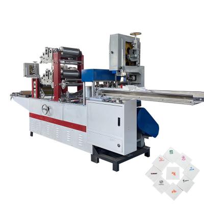 China Household Tissue Paper Production Small Business Napkin Paper Machine Automatic Napkin Folding Machine Napkin Making Machine for sale