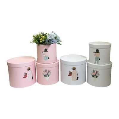 China 2021 recyclable hot sale wholesale price cake flower box for sale