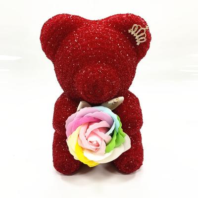 China 2021 Teddy Bear Gift New Arrival Supplier Gold Bead for sale