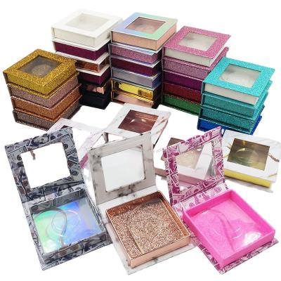 China Natural Long Strip Lashes 3D Lashes Wholesaler Light Faux Mink Whips Box Silk Custom Private Label Lashes Silk Lashes for sale