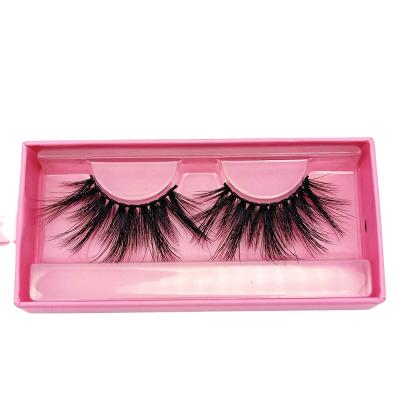 China Long 25mm 3D Mink Hair Eyelash Natural /Thick Long Eye Lashes Mink Lashes Mink Lashes Private Label Handmade OEM for sale