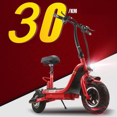 China Aluminum Alloy Factory Supply Small Powerful Motors 48V 250W Mini Electric Pocket Dual E-bike Foldable Electric Scooter for sale