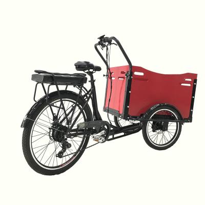 China Cargo And Passenger Go Three Wheel Electric Bicycle Sightseeing Multifunctional Electric Tricycle for sale