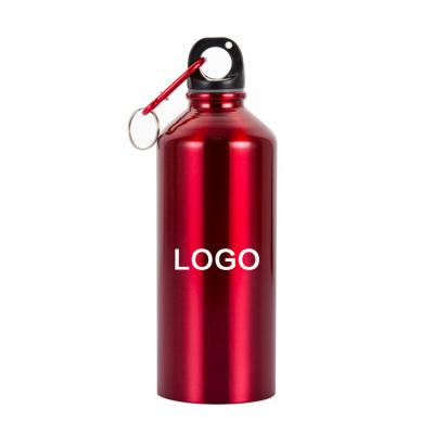 China Custom Logo Factory Price 400ml Aluminum Tumbler Sublimation Metal Viable Narrow Mouth Masks Sport Water Bottles for sale