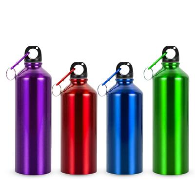 China Viable Creative Portable Cup 500ml High Quality Flask Sports Colorful Aluminum Travel Water Bottles Drinking Bottle Customized Logo for sale