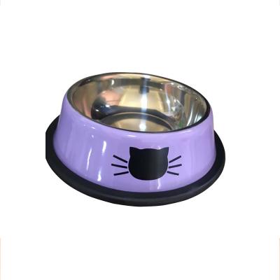 China Viable Stainless Steel Dog Bowls for Pet Station Pet Feeding Bowl for Small Dogs and Cats for sale