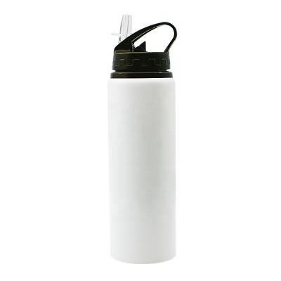 China Large Sublimation Stainless Steel Sustainable Water Bottle With Lid And Straw 600ML And 750ML for sale