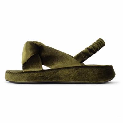 China Zufälliger Chunky Size 36 Plattform-Sandalen für die Frauen, die Knöchel-Bügel kreuzen zu verkaufen