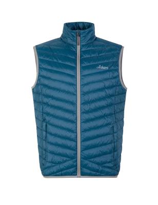 China Warm Mens Stripper Vest Custom Logo Padded Slim Fit Breathable Duck Down Vest for sale