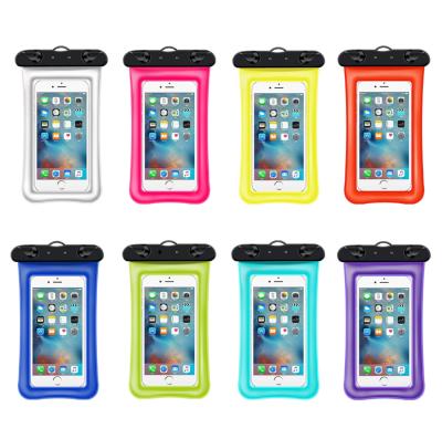 China Plastic + PVC Pocket Universal Waterproof Mobile Phone Dry Filter Mount For iPhone for sale