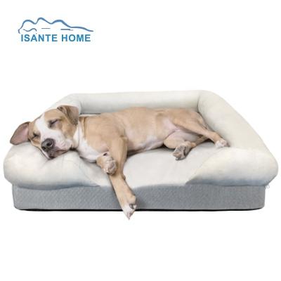 China Orvis Waterproof Warm Ultimate Dog Bed Orthopedic Memory Foam Bolster Sales Orthopedic Mattress With Waterproof Cover S M L XL Sizes for sale