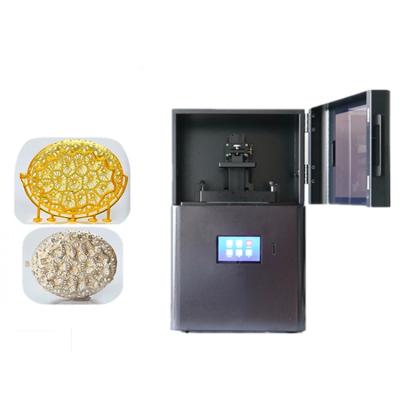 China Factory Design New Jewelry Wax 3d Printer Desktop DLP 3d Printer Surface Smooth Resin Samples for sale