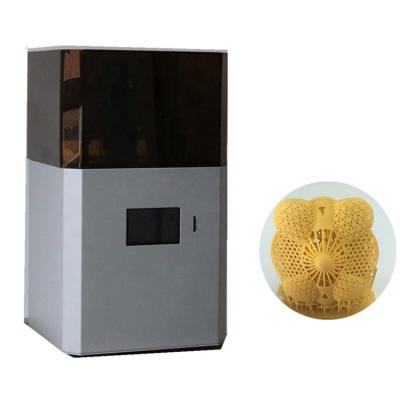 China Unique Jewelry Casting Or Outlook DLP 3d Printer For Jewelry Printing 70mm/h Fast Speed for sale