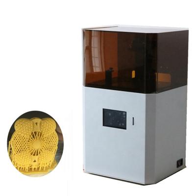 China Jewelry Casting or Outlook Single Cast DLP 3d Printer for Jewelry Entry Level Desktop High Resolution 50um 3d Printer for sale