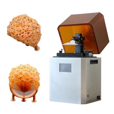 China Factory High Precision DLP 3d Printer For Jewelry Castable And Normal Models 405nm Resin for sale