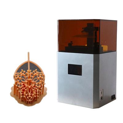 China Jewelry Casting or Casting DLP 3d Printer for Jewelry Entry Level Desktop 3d Printer Custom Software and Functions for sale