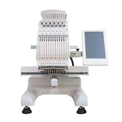 China High Speed ​​Single Needles Home Use 12 Head Small Embroidery Machines T-shirt Garment Embroidery for sale