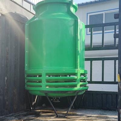 China 80RT Hotels Flow FRP Water Cooling Tower PVC Fill Fiberglass Counter Cooling Tower for sale