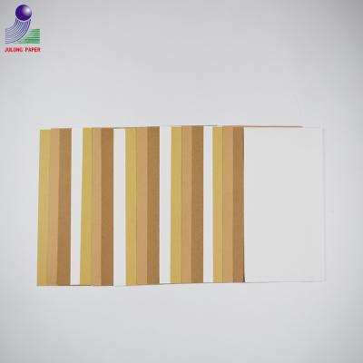 China Hot sales anticurl brown and white and yellow kraft paper wrapping paper suppliers for sale