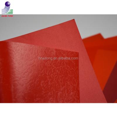 China A4 Size Anticurl High Quality Red Paper Texture Outdoor Red Paper for Officeworks and Origami for sale