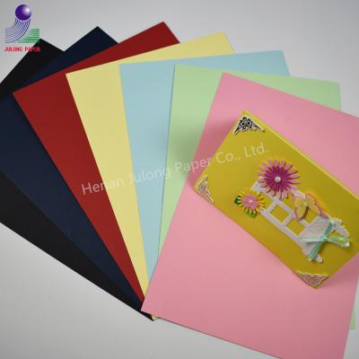 China 80GSM anticurl A4 assorted color paper for craft for sale