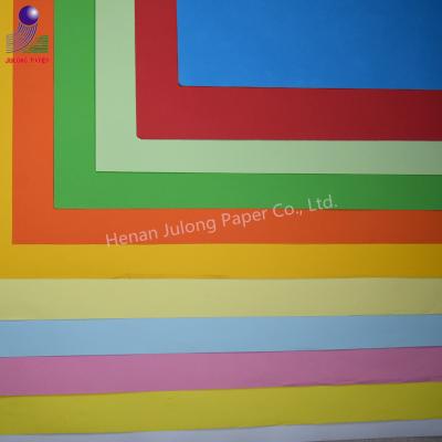 China Anti Curl Professional Color Card Paper For Double Sided Origami Paper 200g for sale