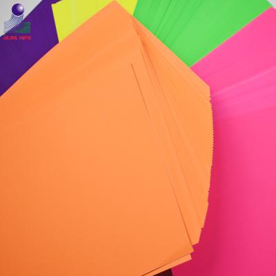 China Fluorescent A4 Color Anti-Curl Paper Colored Paper Suppliers for sale