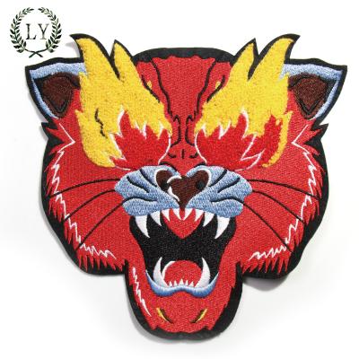 China 3D Embroidery Custom Patch Iron On Patches For Clothing for sale