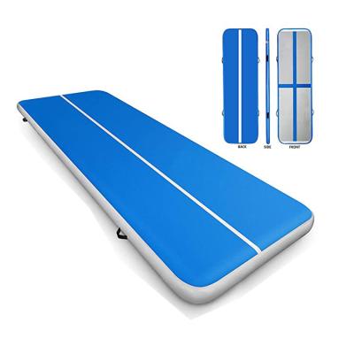 China Fashion Design Inflatable Gymnastics Mat Gymnastic Air Track With Electric Pump 15000sets Per Month for sale