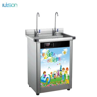 China Kids Mini Warm Water Dispenser, Natural Water Hotel Direct Drinking Station for sale