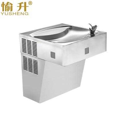 China Stainless Steel Outdoor Commercial Wall Mounted Pipeline Dispenser Water Drinking Station for sale