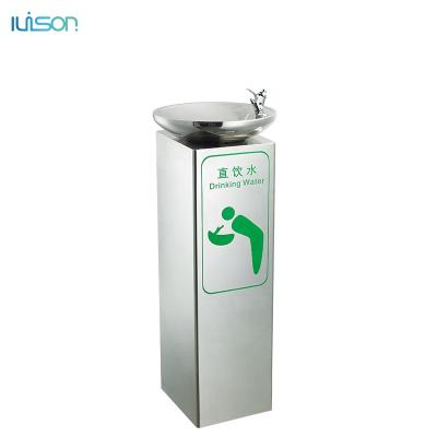 China Outdoor Drinking Station Purifier Outdoor Stainless Steel Garden Direct Drinking Water Dispenser for sale