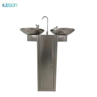 China Modern Outdoor Drinking Station 3 Tap Outdoor Stainless Steel Water Dispenser for sale