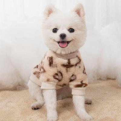 China Wholesale CLASSIC Hot Selling Stocked Designer Pet Dog Clothes Brand Dog Jacket Hoodie Apparel Winter Dog Coats for sale