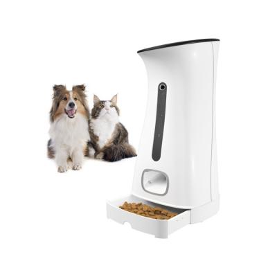 China Wholesale Automatic 7.5L Wi-Fi Enabled Smart Pet Feeder for Automatic Dog Food Vending Machine Cats and Dogs Smart Pet Feeder for sale